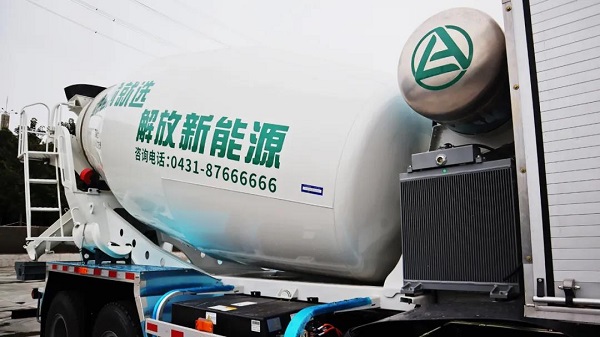 hth会体会网页版登录入口纯电动搅拌车