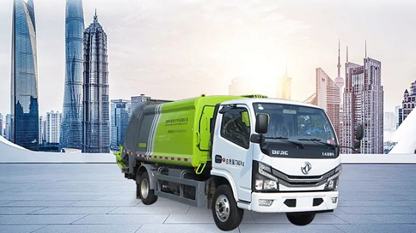 hth会体会网页版登录入口压缩式垃圾车-固废生活垃圾污物克星！